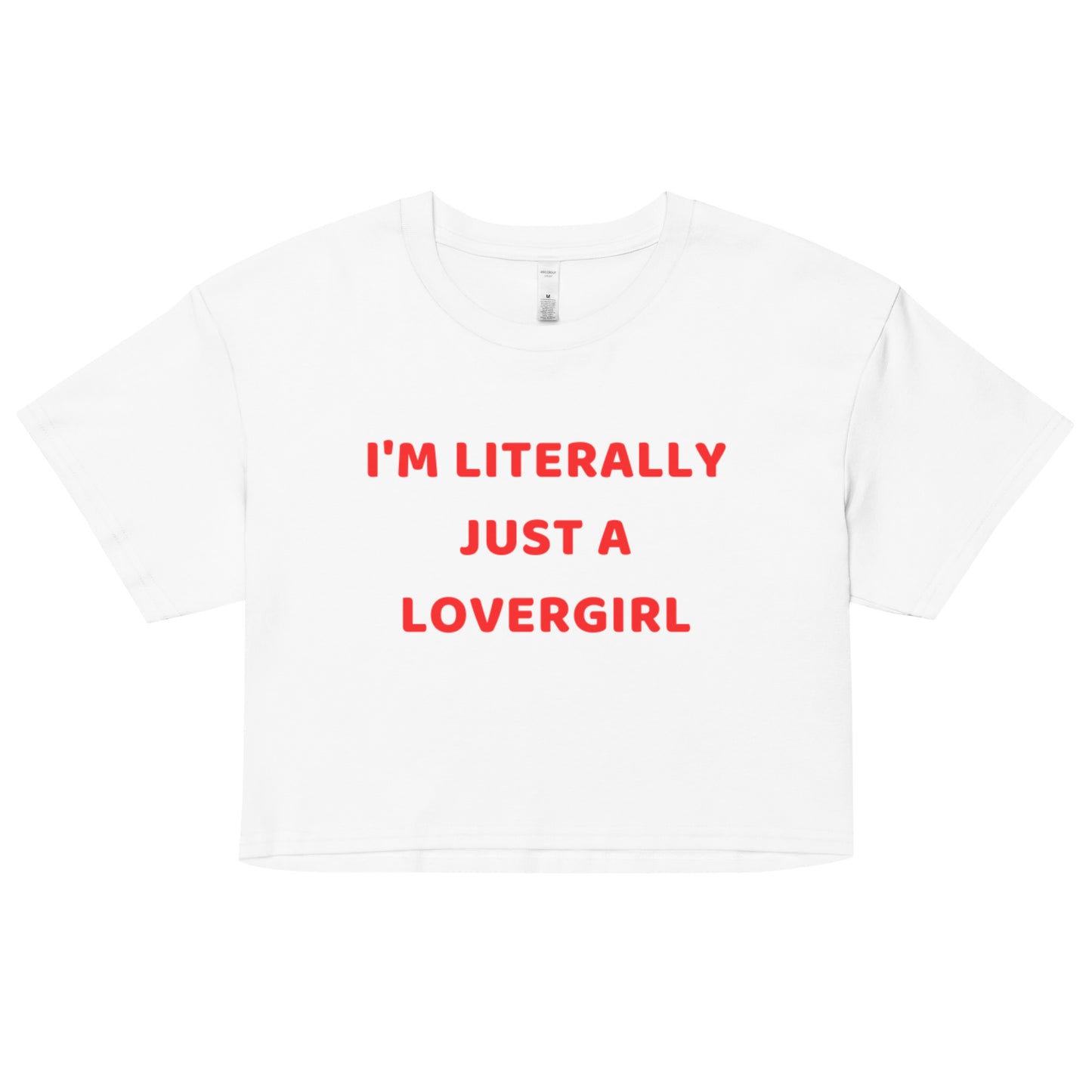 LOVERGIRL CROP TOP (Relaxed Fit)
